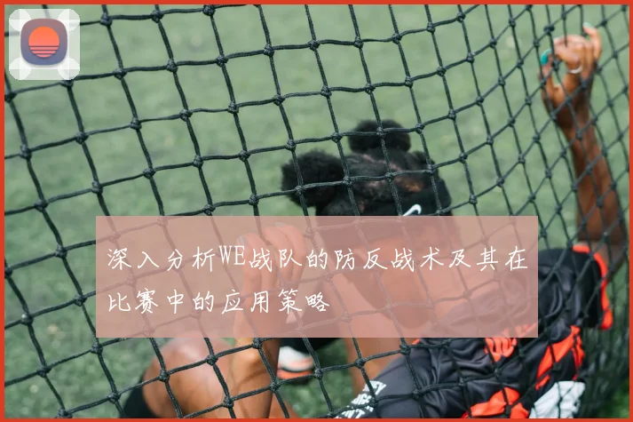深入分析WE战队的防反战术及其在比赛中的应用策略